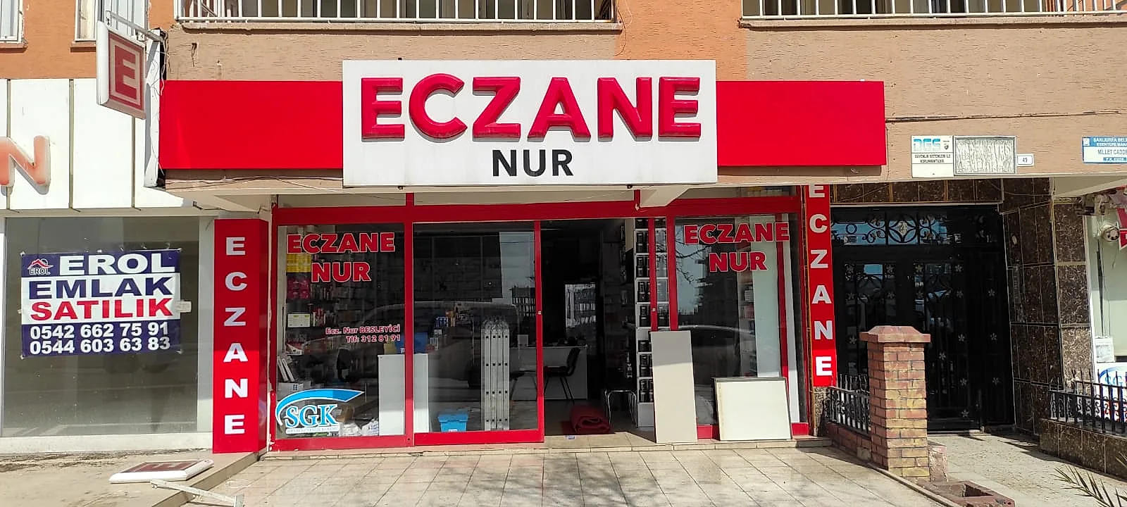 Nur Eczanesi — Eczane Tabelası