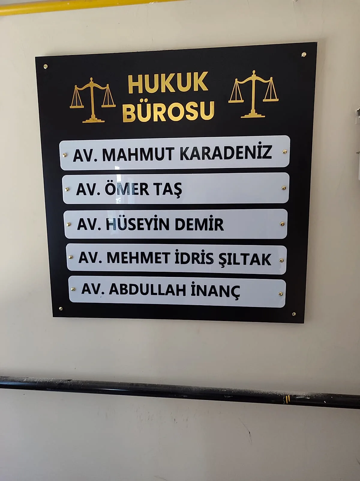 İsimlik / Kapı İsimliği