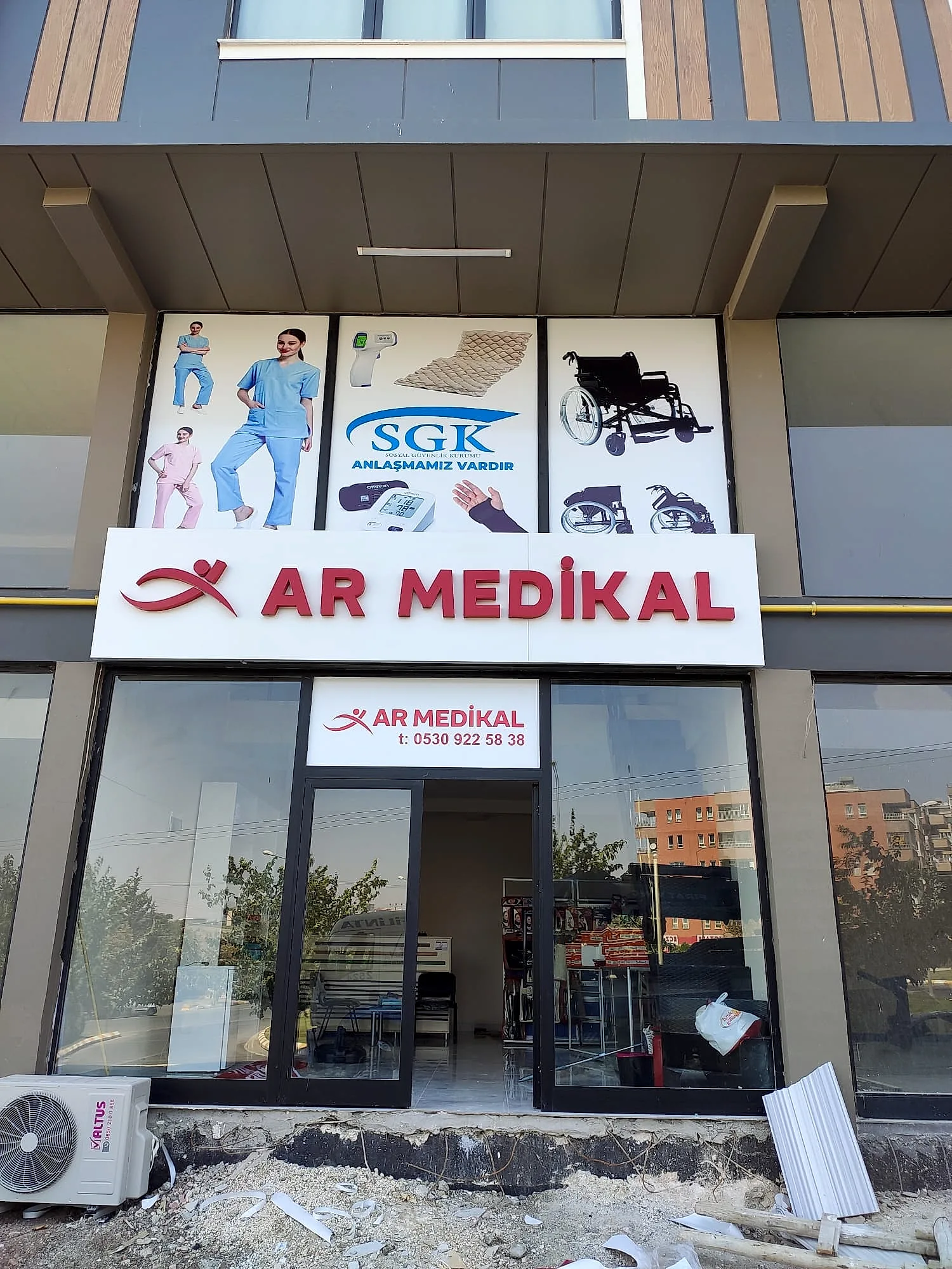Ar Medikal — Kompozit Kutu Harf