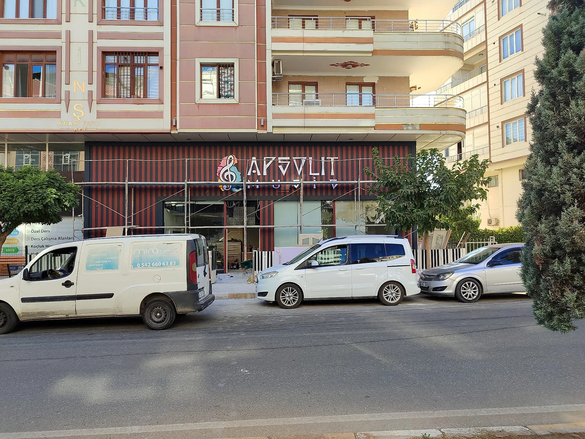 Arsavlit Müzik — Kompozit Kutu Harf — önce